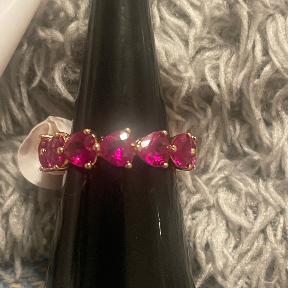 Elegant Pink Gemstone Ring